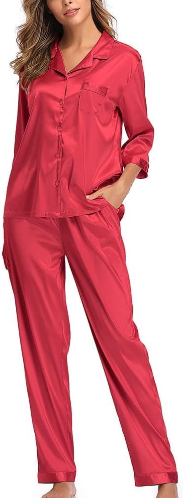 Amelie – Lace Trim Cami & Shorts Sleepwear Set